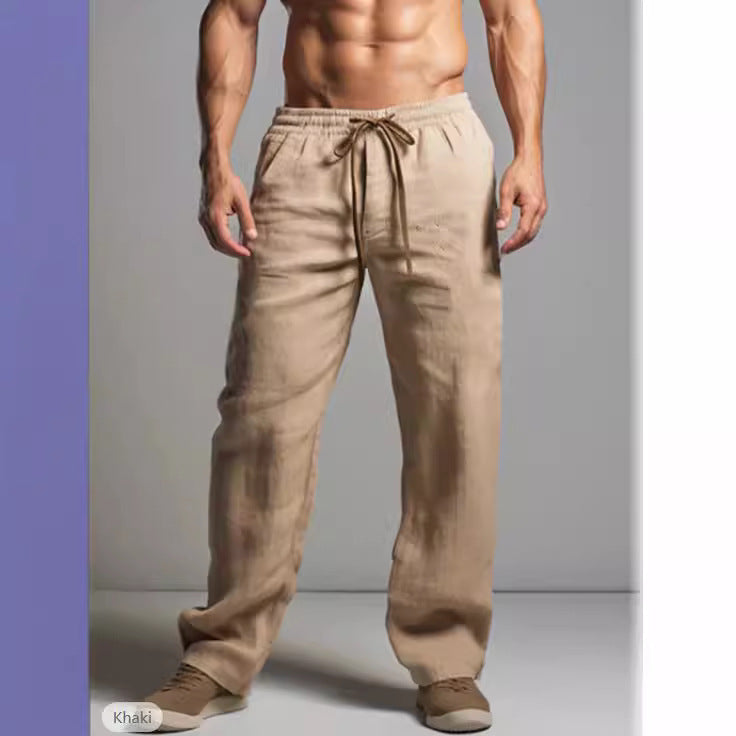 Drawstring Casual Pants