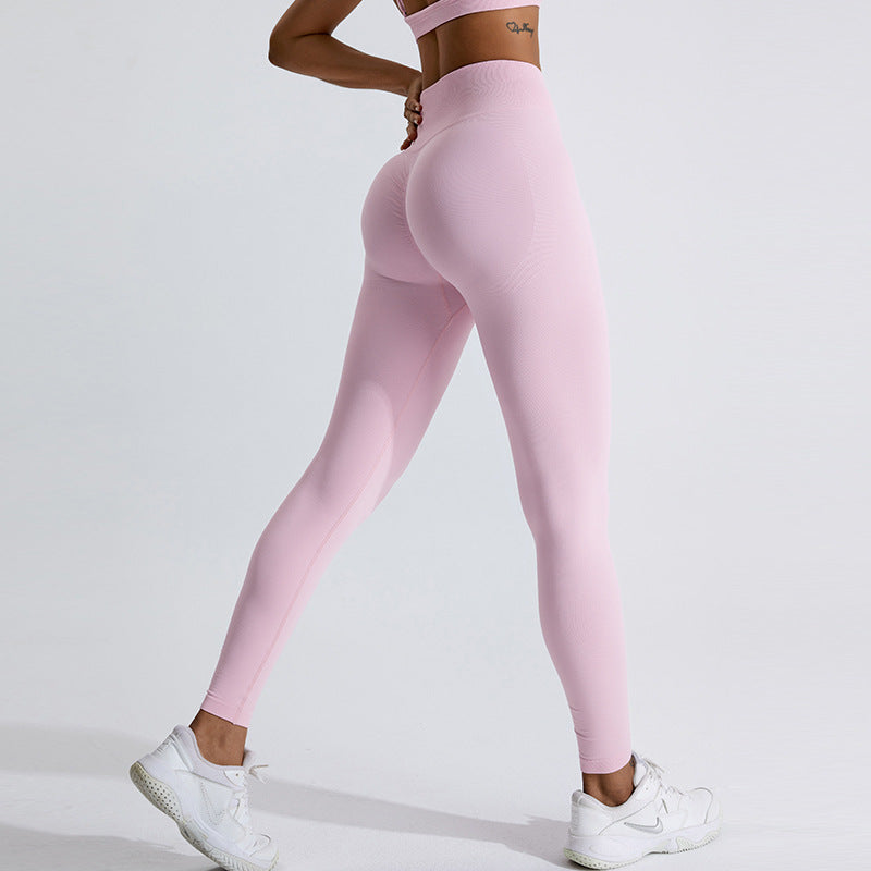 Seamless Hip Raise Yoga Pants