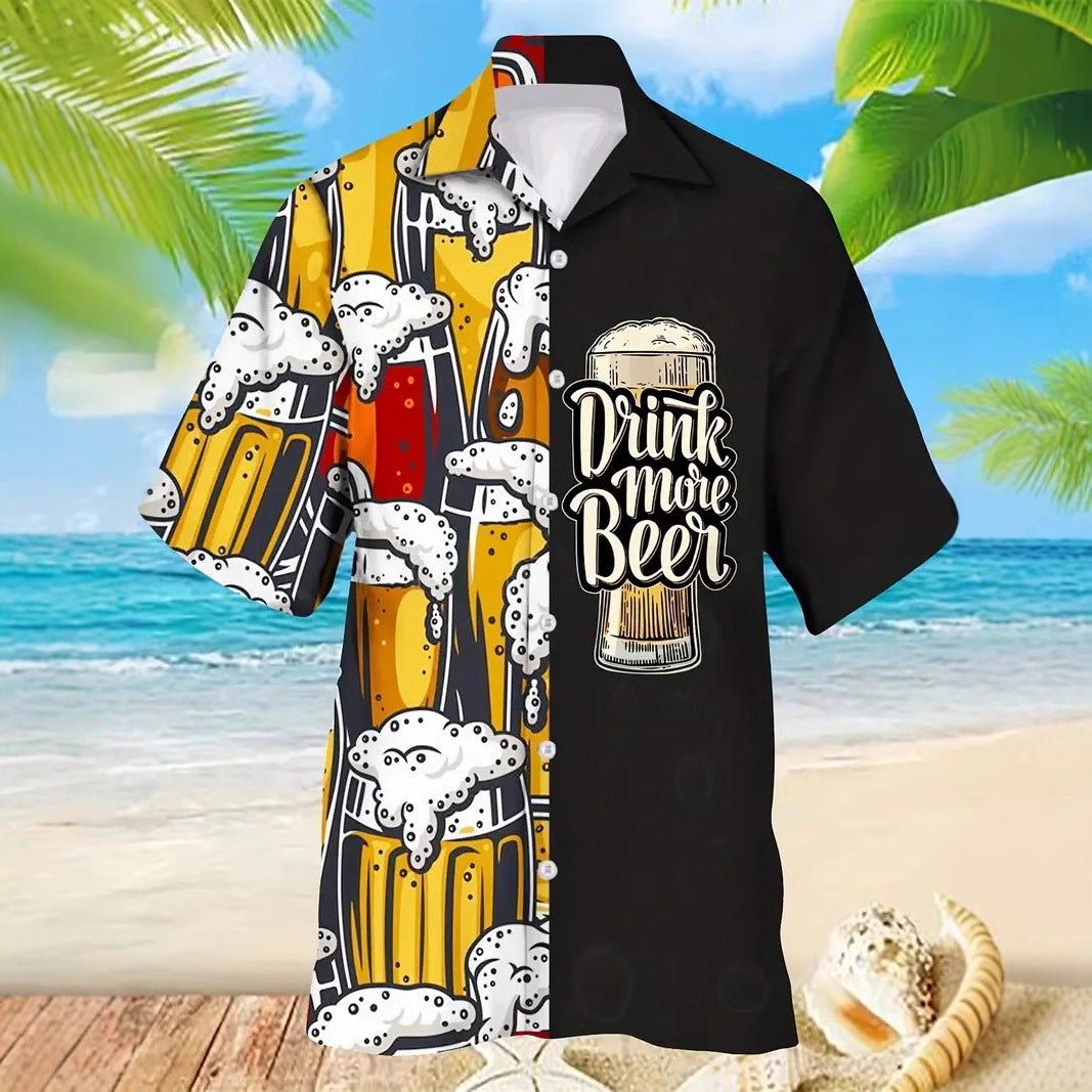 Personalized Beer Short-sleeved Shirt