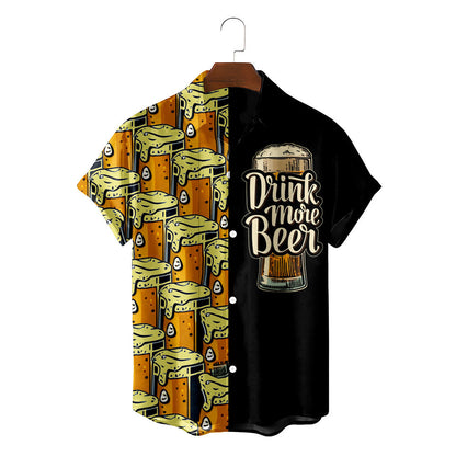 Personalized Beer Short-sleeved Shirt